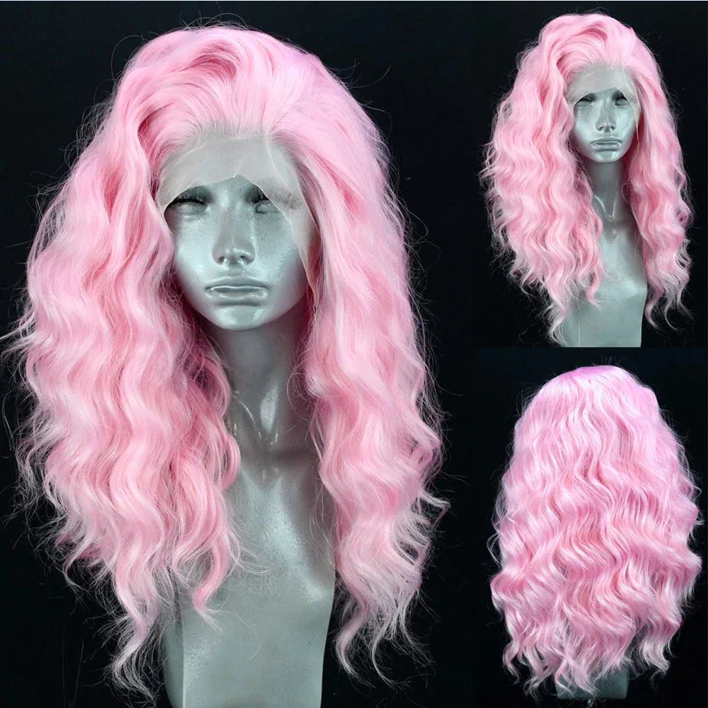 AIMEYA High Temperature Fiber Lace Wigs for Women