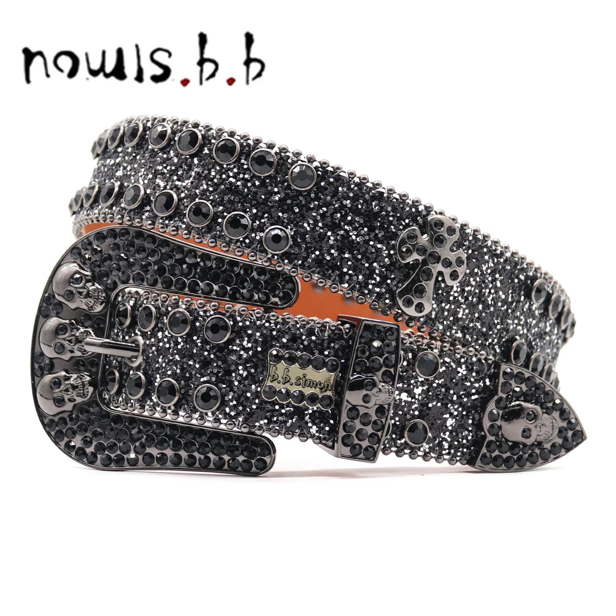 NOWISBB Y2K Rhinestones Belts Quality Western Cowgirl Cowboy