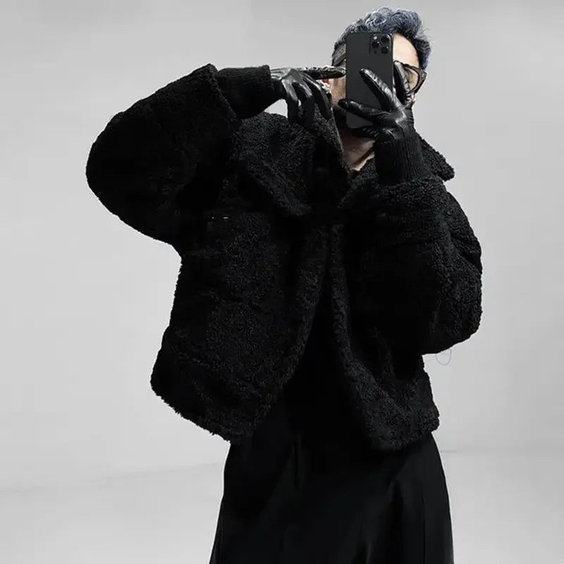 Hot Sale Ruffian Jacket Lamb Plush Plus Cotton