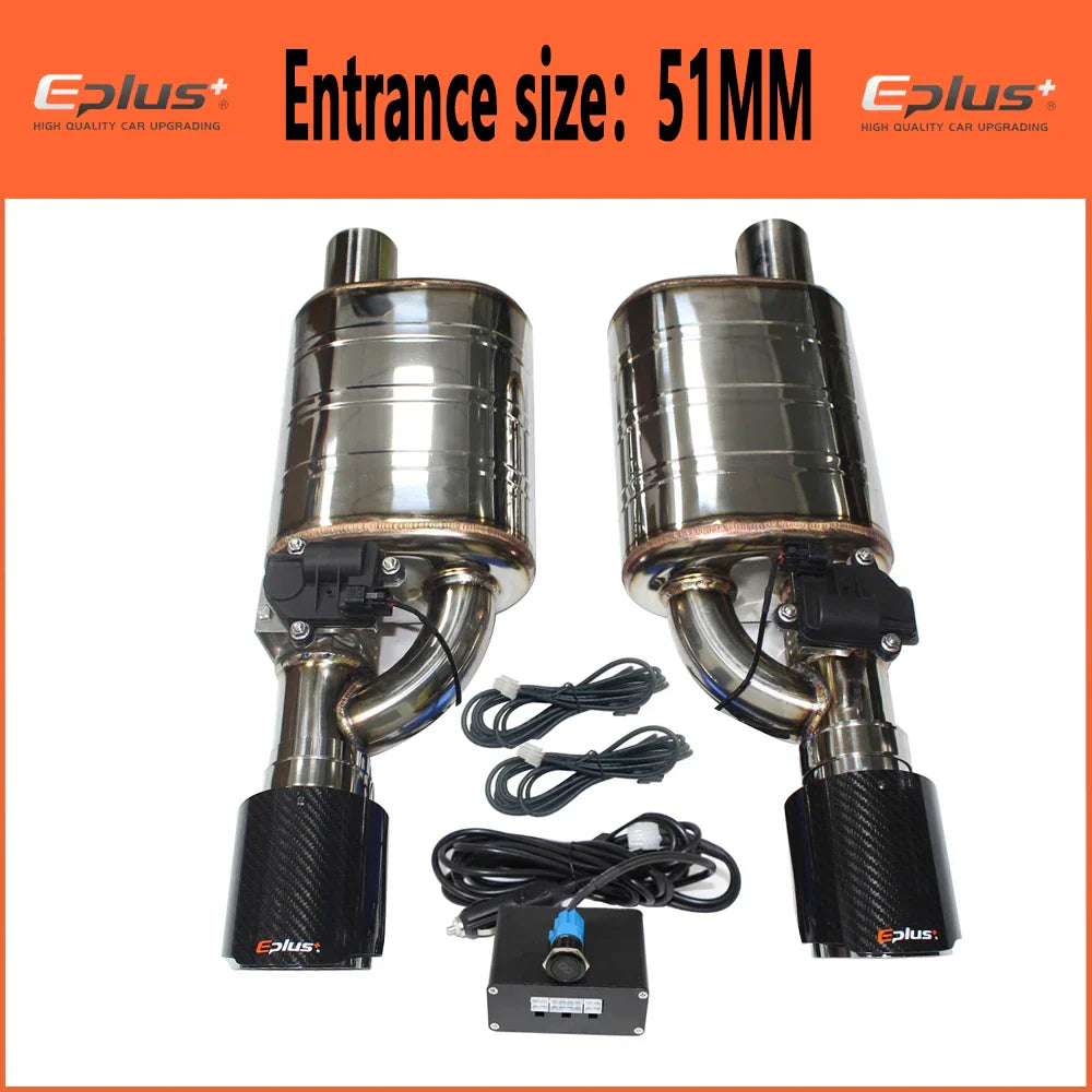 EPLUS 1 Pair 2pcs Car Exhaust System Electric