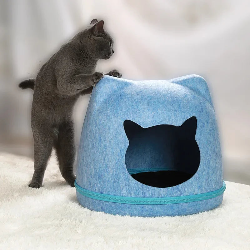 Pet Felt Cat Nest Creative Cat House All-season