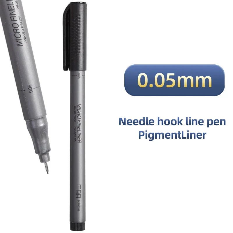 M&G PigmentLiner Needle tip pen Stabilo 0.2/0.3 sketch