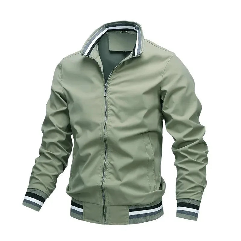 Men's Casual Four Seasons Windproof Waterproof Aviator Jacket