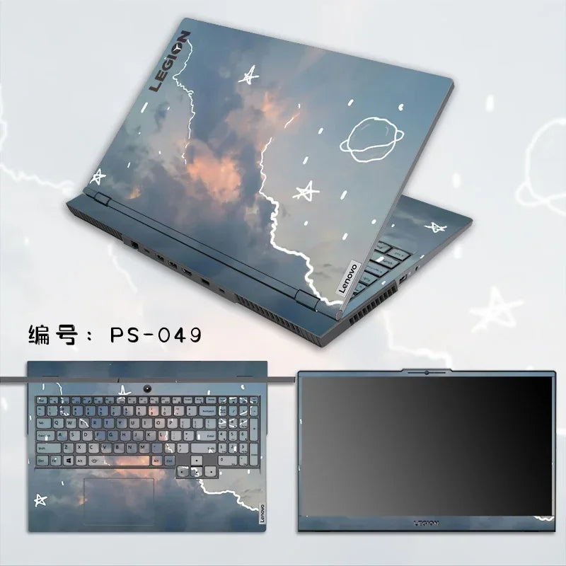 Dazzle Vinyl Laptop Sticker Skin Cover Decals for