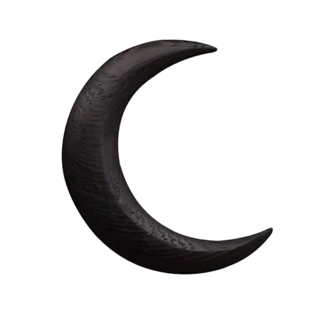 Wood Moon Crescent Shaped Hair Clip Hair Forks
