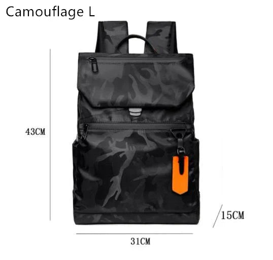 High Quality Waterproof Men's Laptop Backpack Fashion Brand