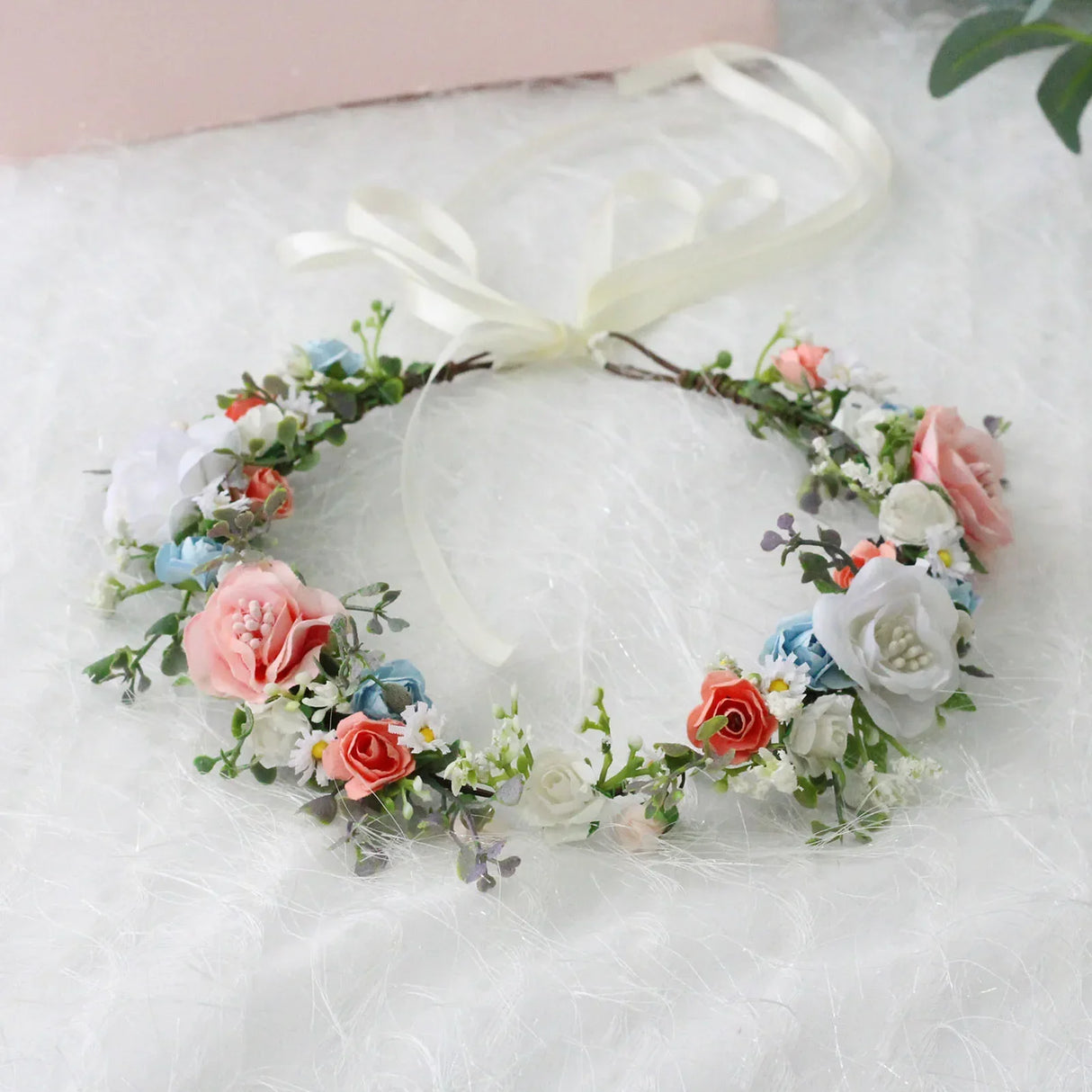 Boho Style Flower Headbands for Women Girls Floral