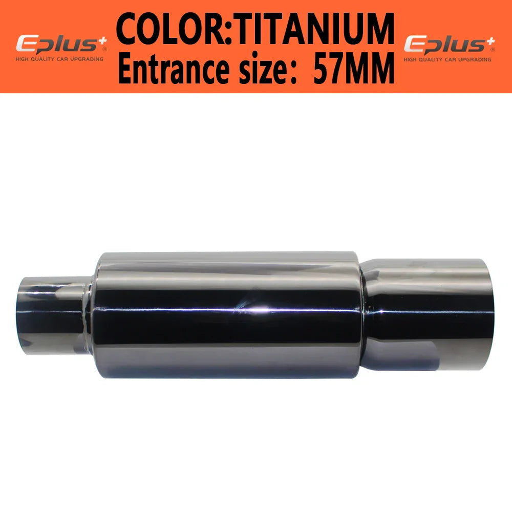 EPLUS Car exhaust pipe muffler Tail Pipe Universal