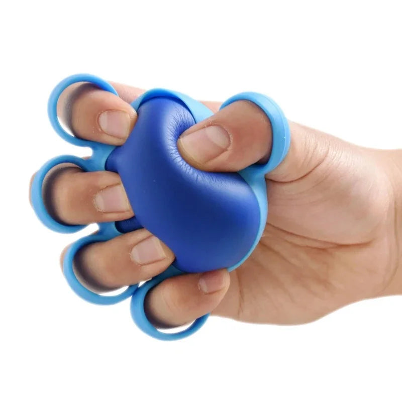 Hand Therapy Grip Strengthener Ball Stretcher Finger Fitness