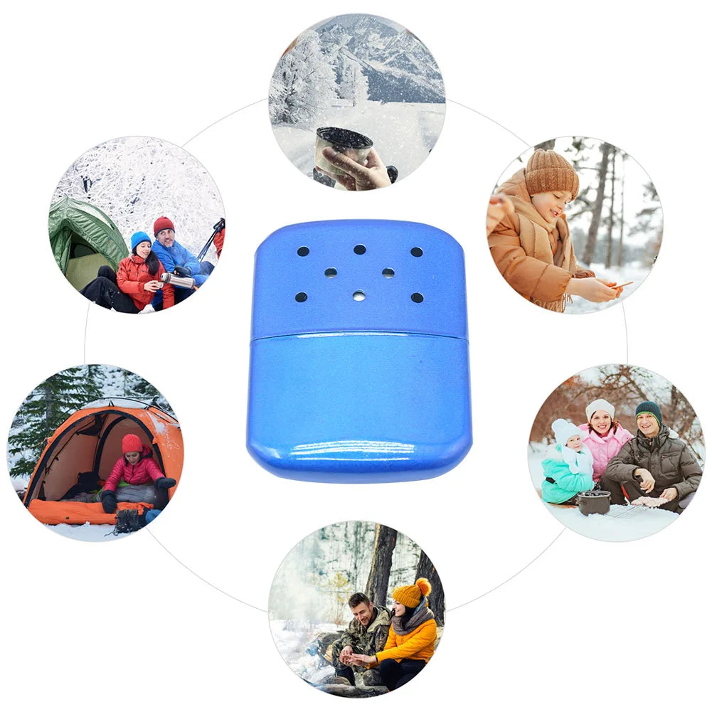 Portable Liquid Fuel Hand Warmer Reusable Furnace Metal
