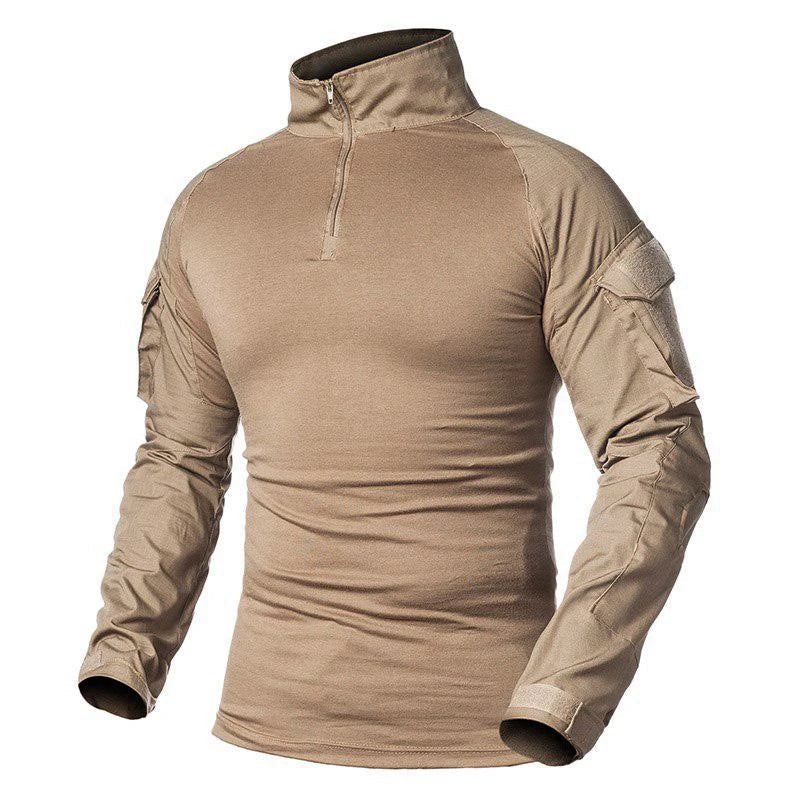 Men's Camouflage Tactical Shirt Long Sleeve Soldiers Army