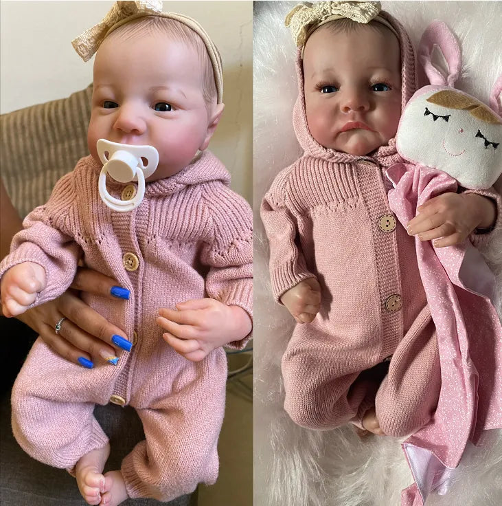 NPK 19inch Already Painted Finished Reborn Baby Doll