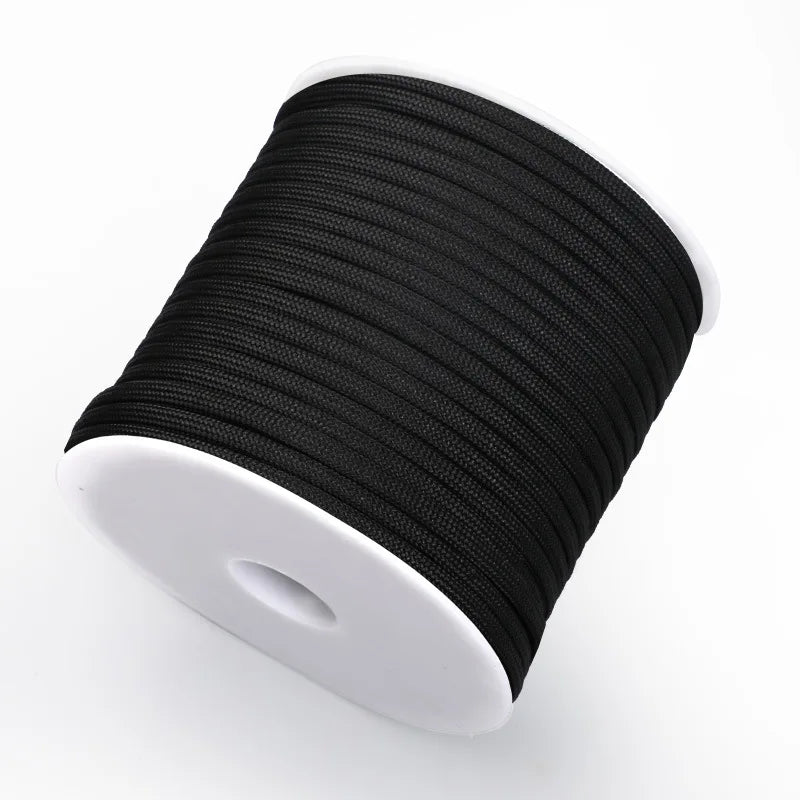 New 2023 50m Paracord 4mm Paracord 7 Strand