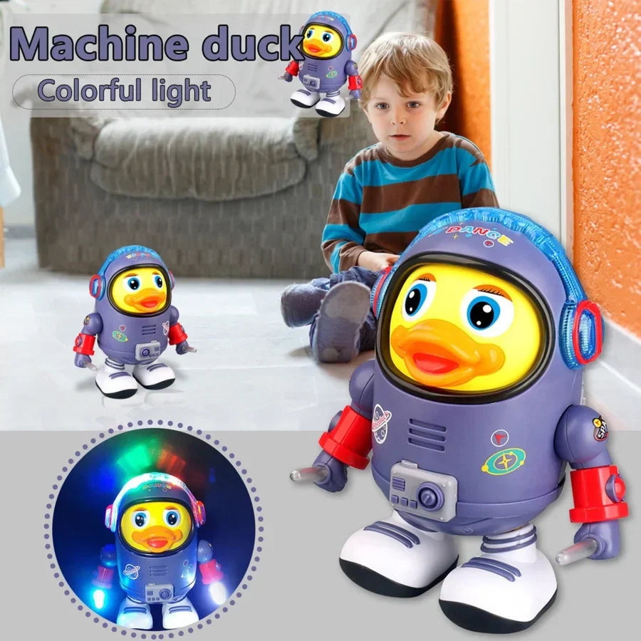 Space Duck Dancing Toy New Cartoon Space Swinging