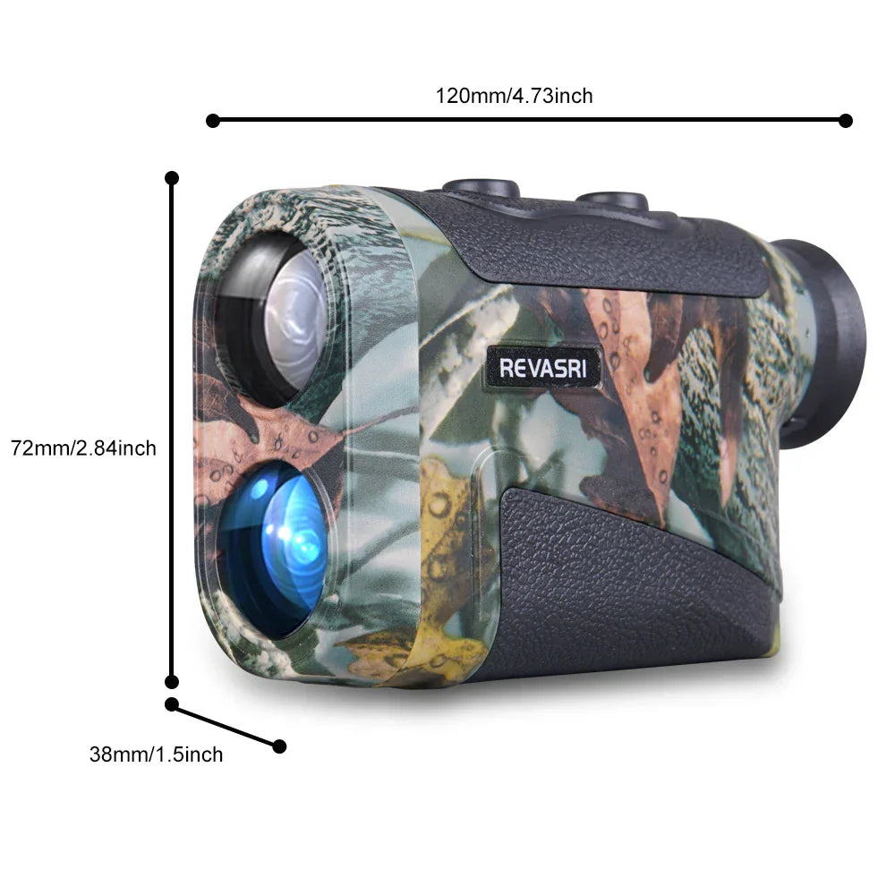 REVASRI KM-M600 Golf Laser Rangefinder 600M Rechargeable Distance