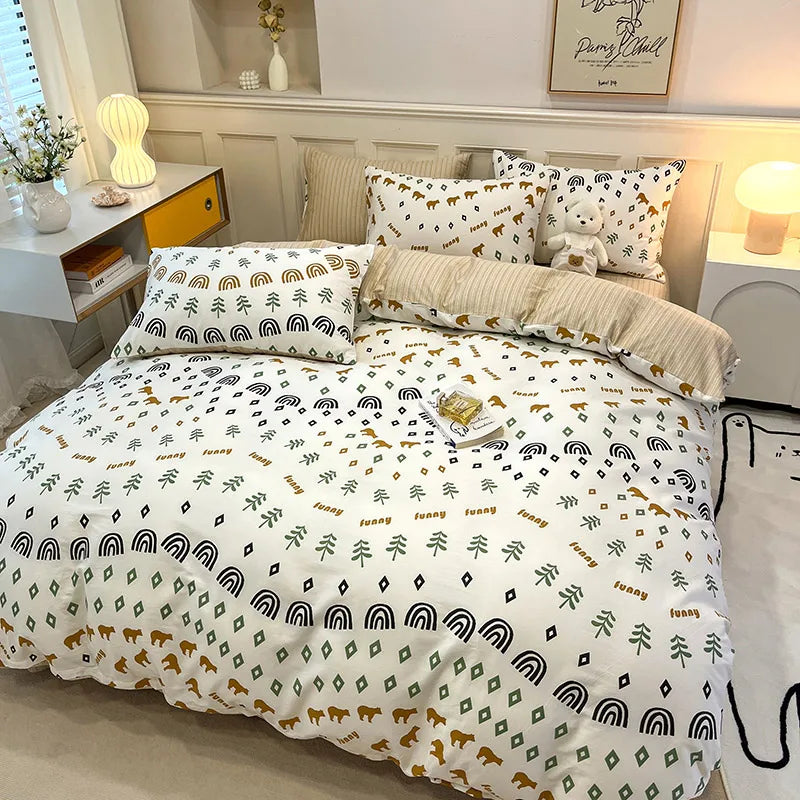 High-quality Home Pure Cotton Bedding Set 100% Cotton