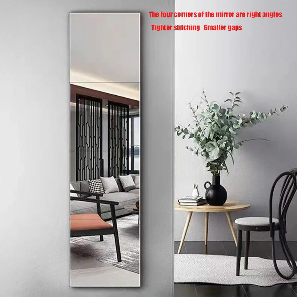 Flexible Art Mirrors Mirror Wall Stickers Flexible Thicken