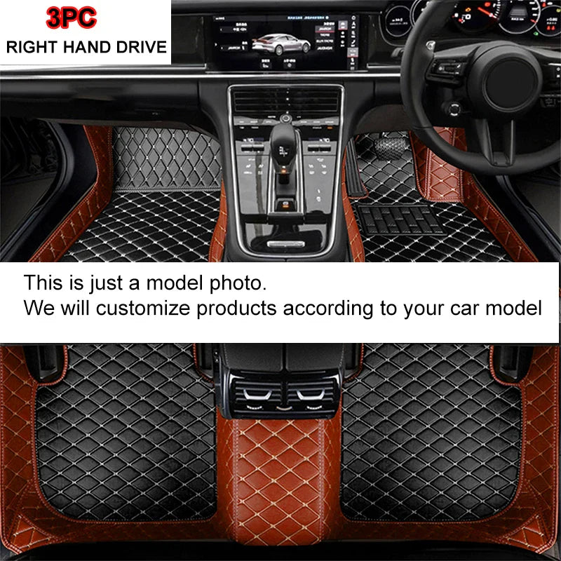 LHD Car Floor Mats For Toyota Camry XV40