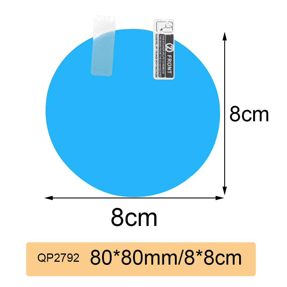 2 Pcs Car Sticker Rainproof Film For Car