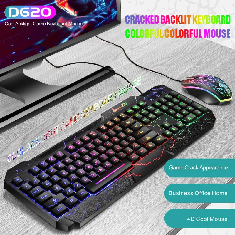Burst Office Gaming Keyboard & Mouse Set Gaming