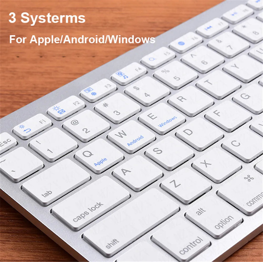 Mini Wireless Keyboard Portable Bluetooths PC Tablet Smart