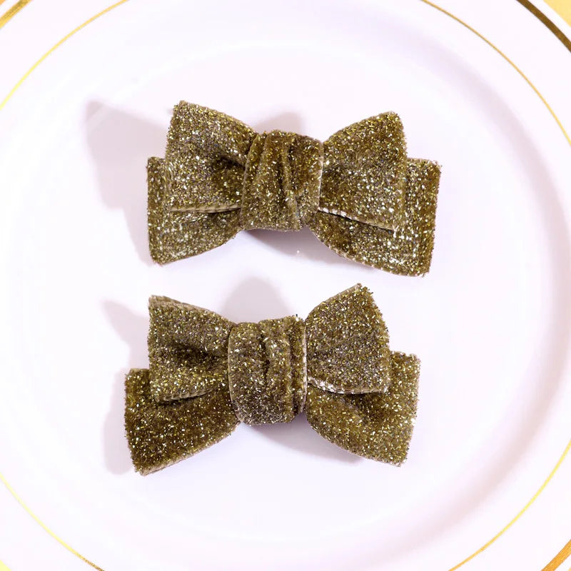 Fashion Ribbon Hairgrips Bow Hairpin For Women Girls