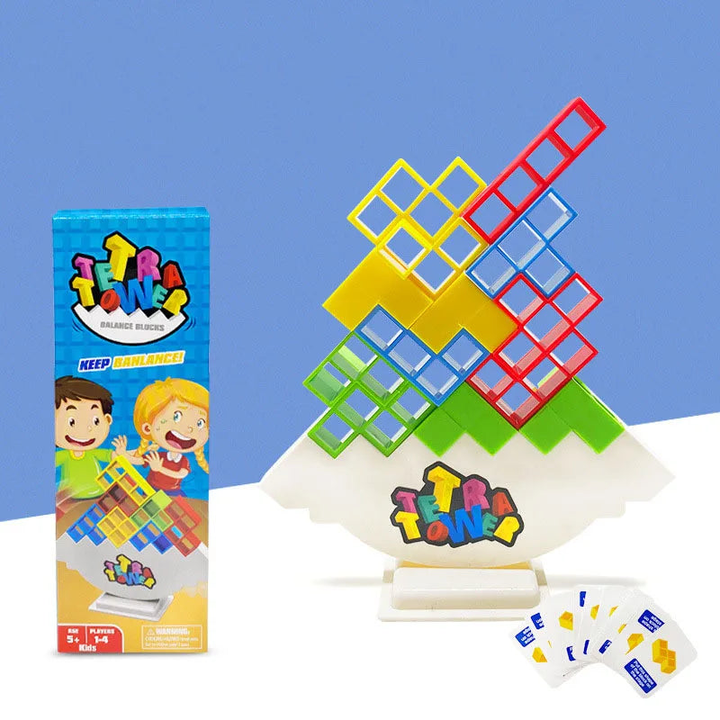 Tetra Tower Game Stacking Blocks Stack Building Blocks