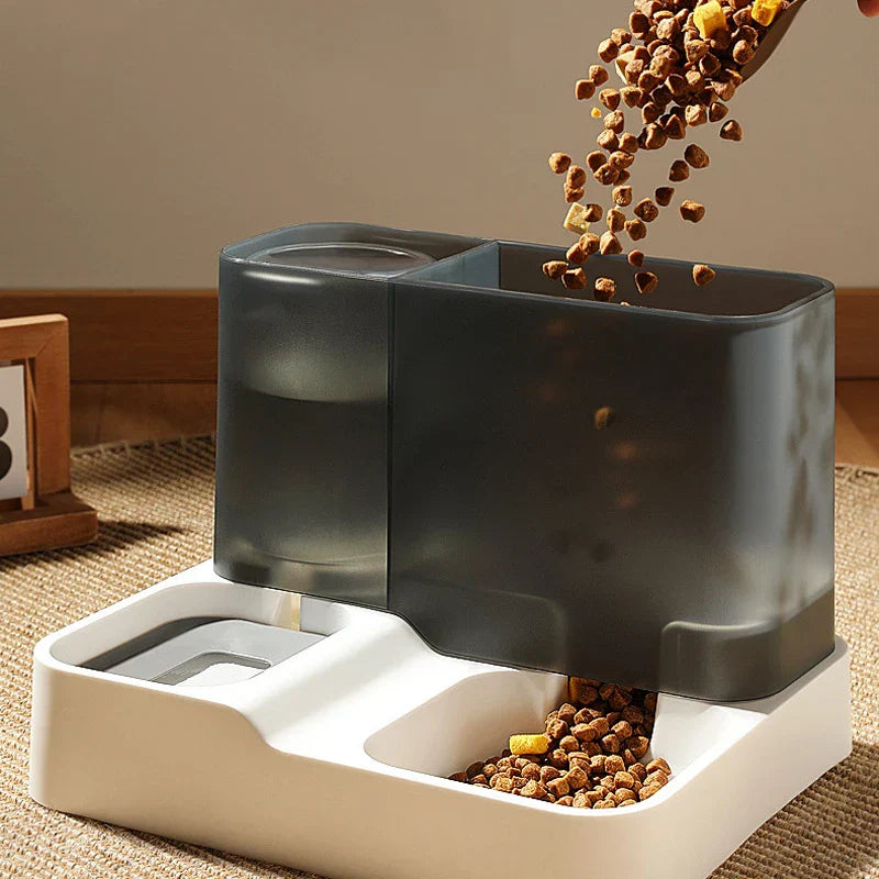 Cat Food Dispenser Feeder 2 in 1 Dog