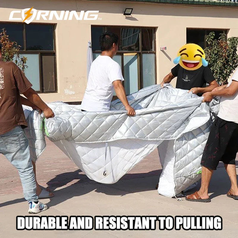 Car Awning Sunshield - Waterproof Hail Protector for Exterior Cover