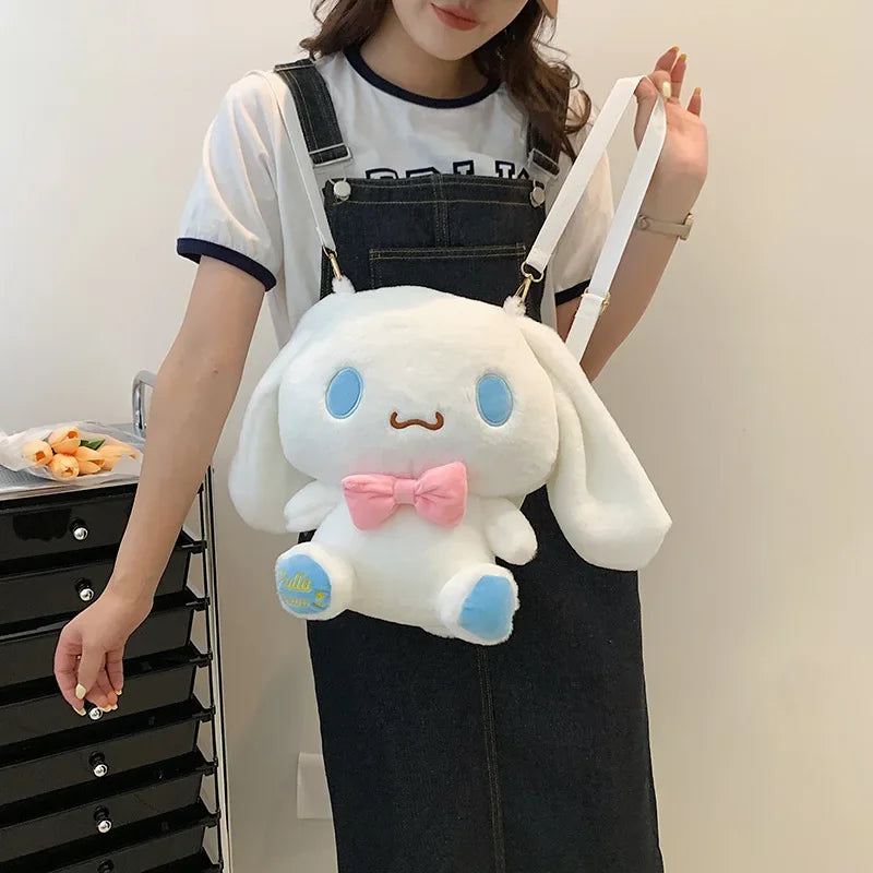 Plush toy backpack melodying backpack girl's cartoon bag