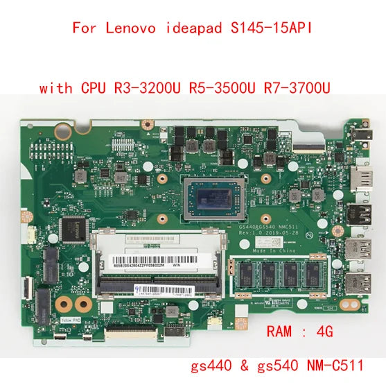 gs440 & gs540 NM-C511 For Lenovo ideapad S145-15API