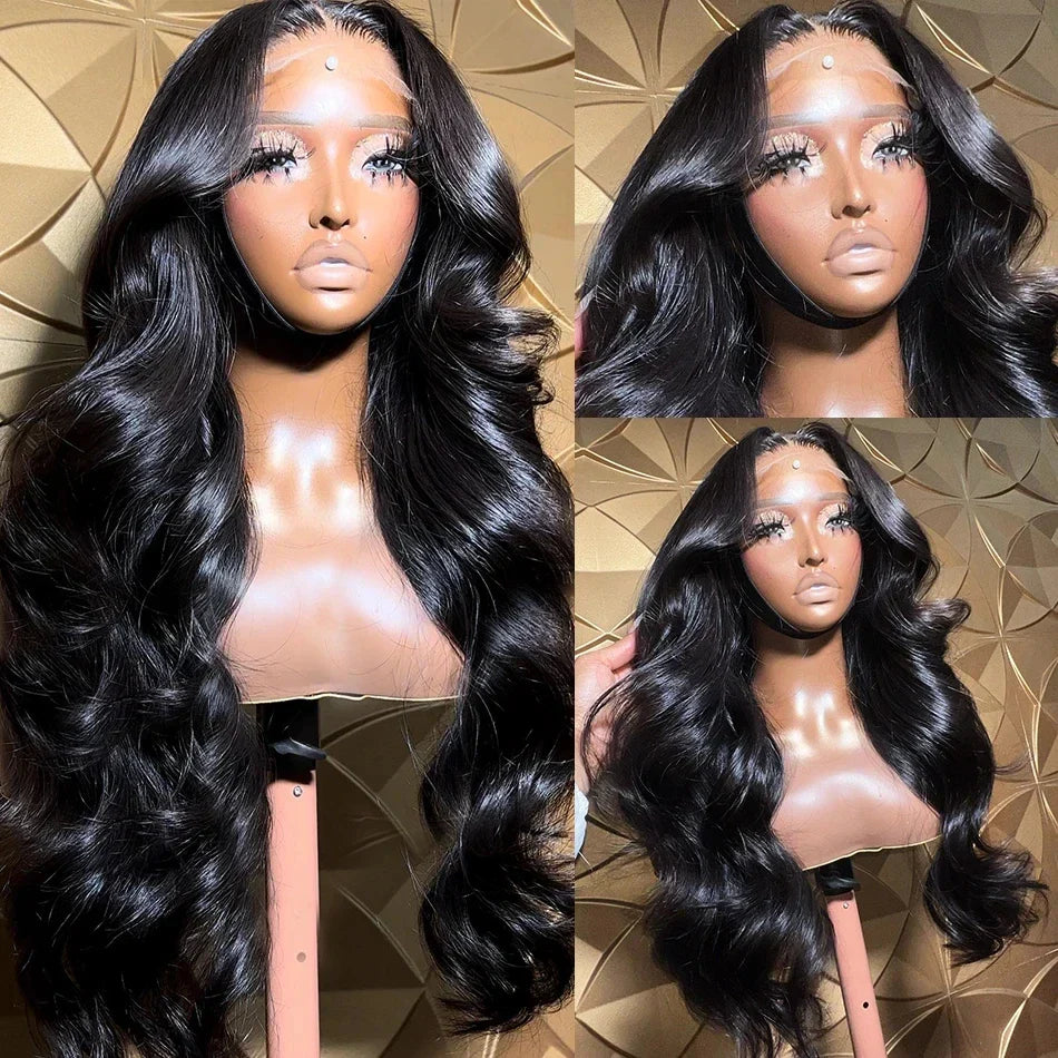 220% Body Wave 13x6 HD Transparent Lace Frontal