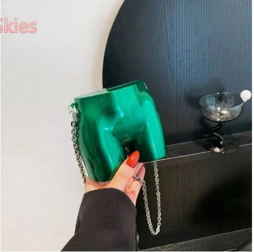 Niche Design Silver Lipstick Pouch Women Luxury evening