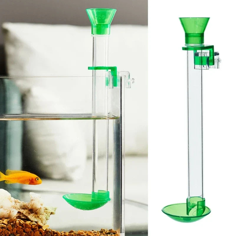 Aquarium Feeding Tube Acrylic Fish Shrimp Feeder with