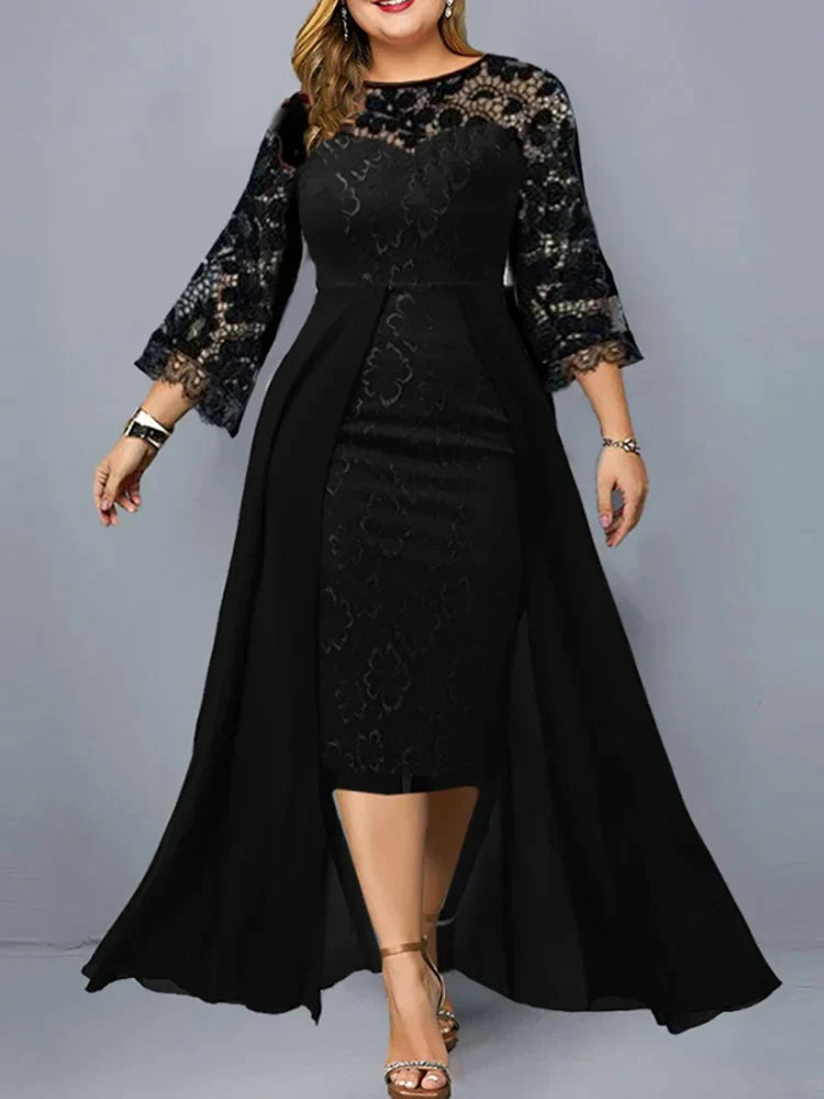 Plus Size Party Dresses for Wedding Guest Women's