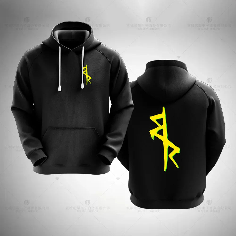 Anime Cyberpunk Edgerunners Sweatshirt Cool Graphic Print Plus