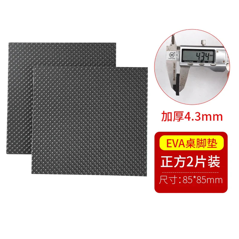 Round Square Furniture Stool Silent Wear-resistant Non-slip Rubber