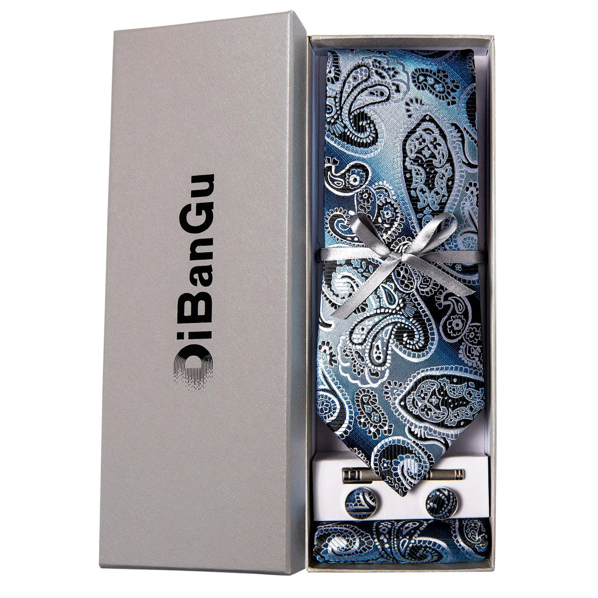 Ties for Men Gift Box Silk Jacquard Necktie