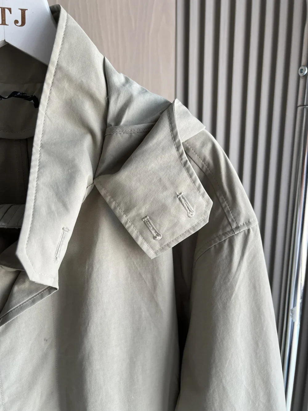 Tech hooded parka New Spring 2024 Straight Trench