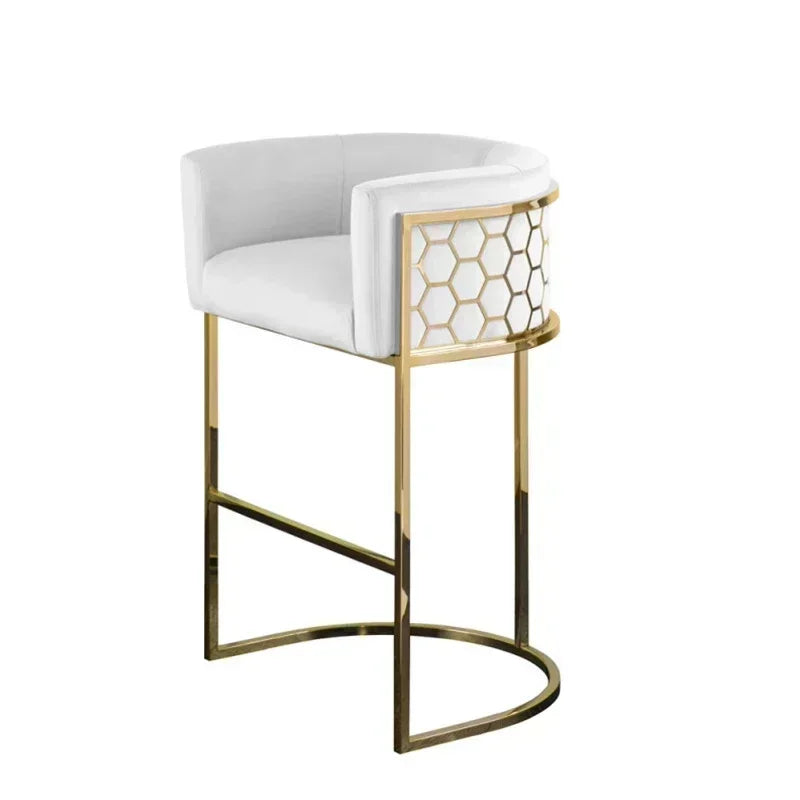 Luxury Nordic Bar Chair Simple Modern Backrest Bar