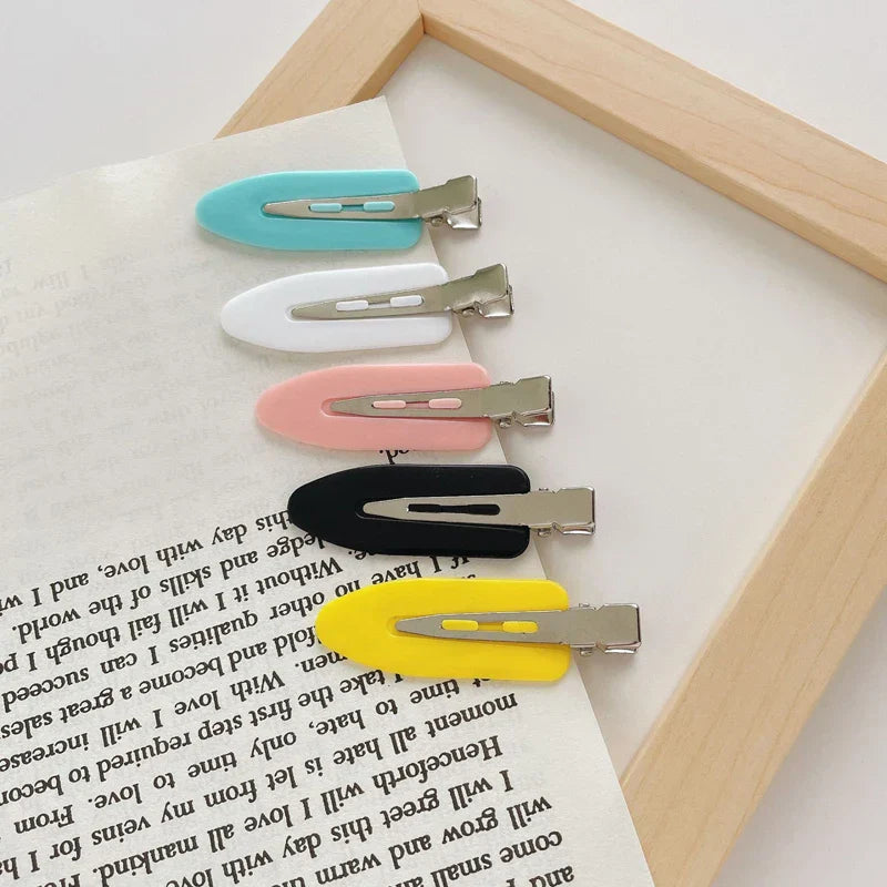 4pcs Set Teardrop Hair Clips for Girls and Babies