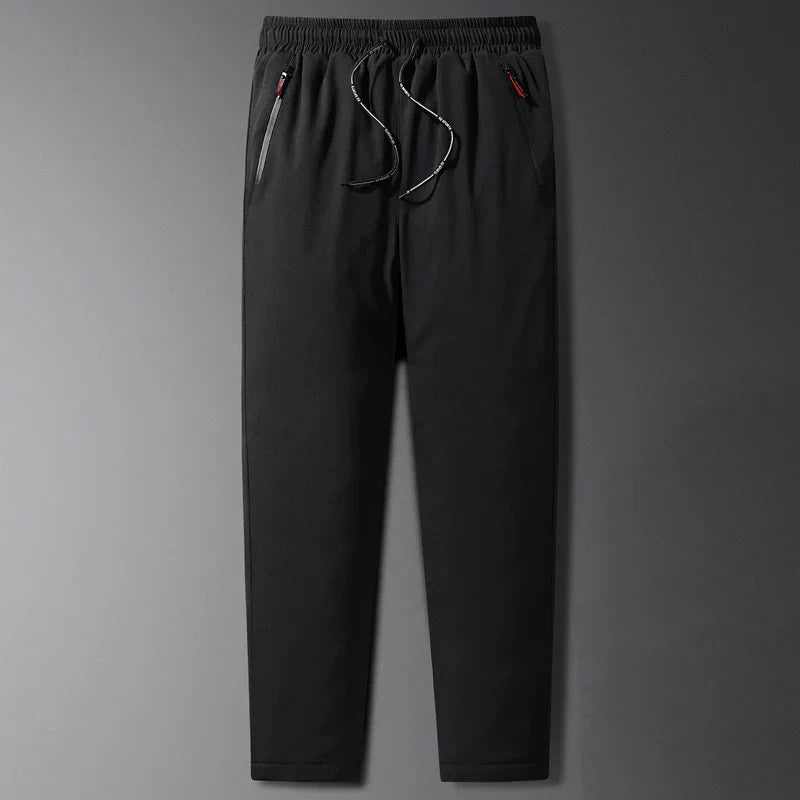 Men Winter Warm Pant Thicken Waterproof Down Cotton