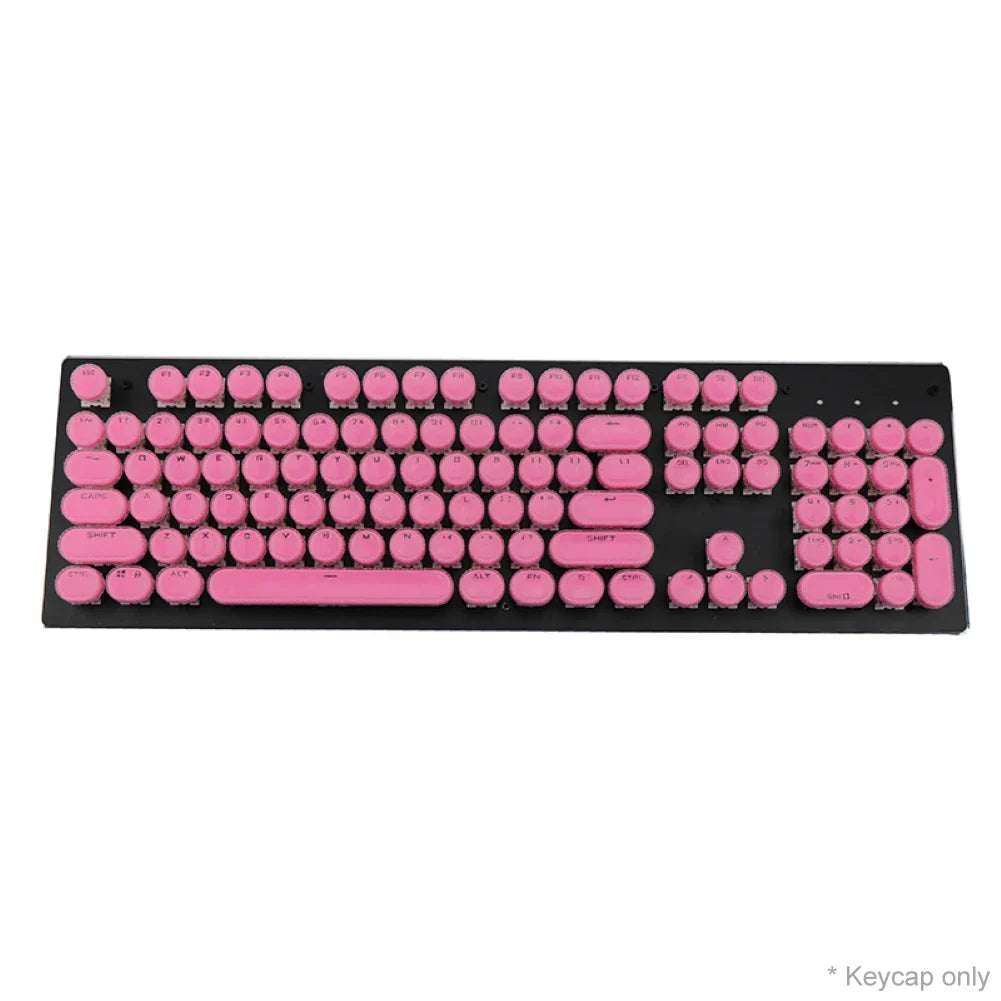 Game mechanical keyboard white punk keycap 104 KEYS