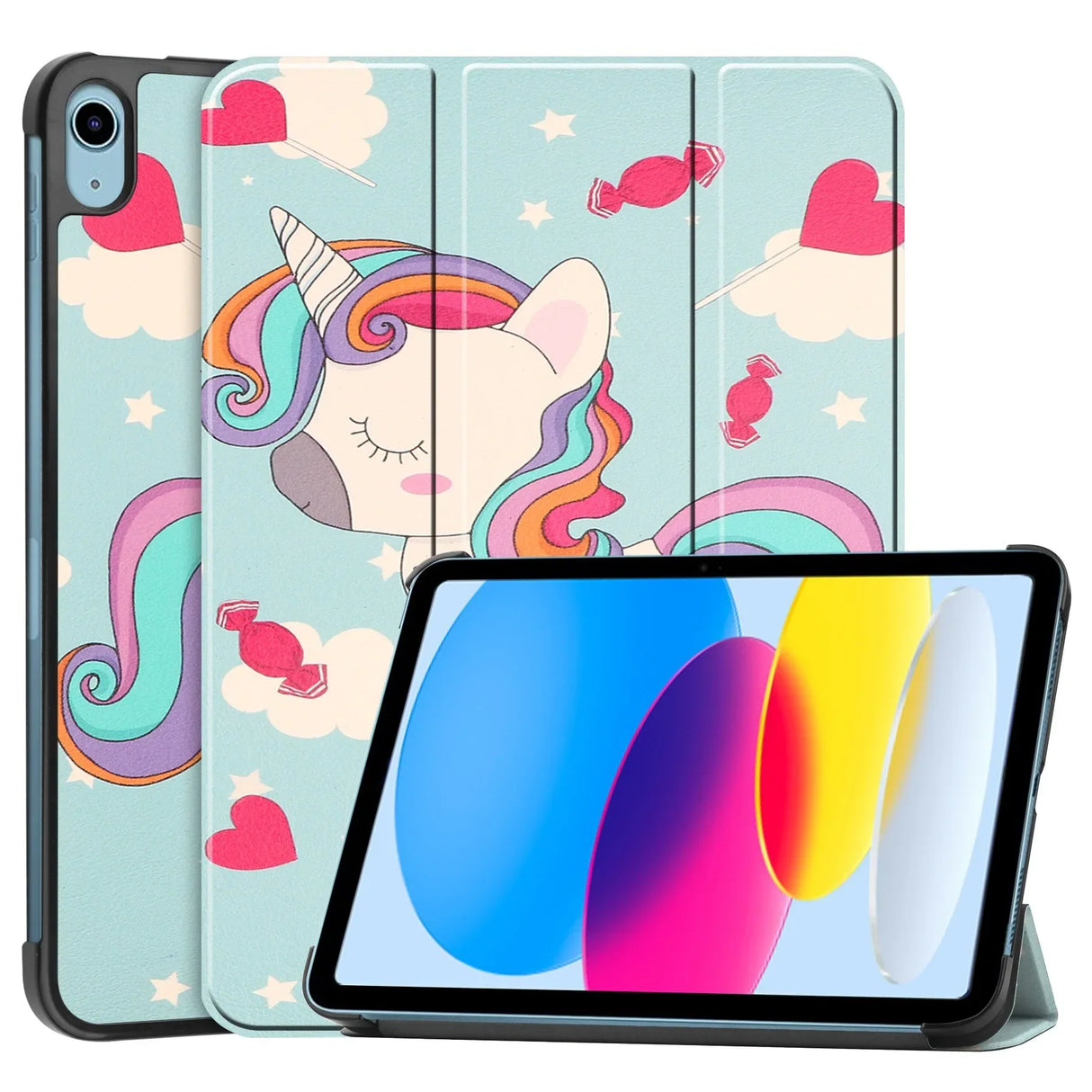IPad 10.8 Inch Shell Apple Tablet Painted Graffiti