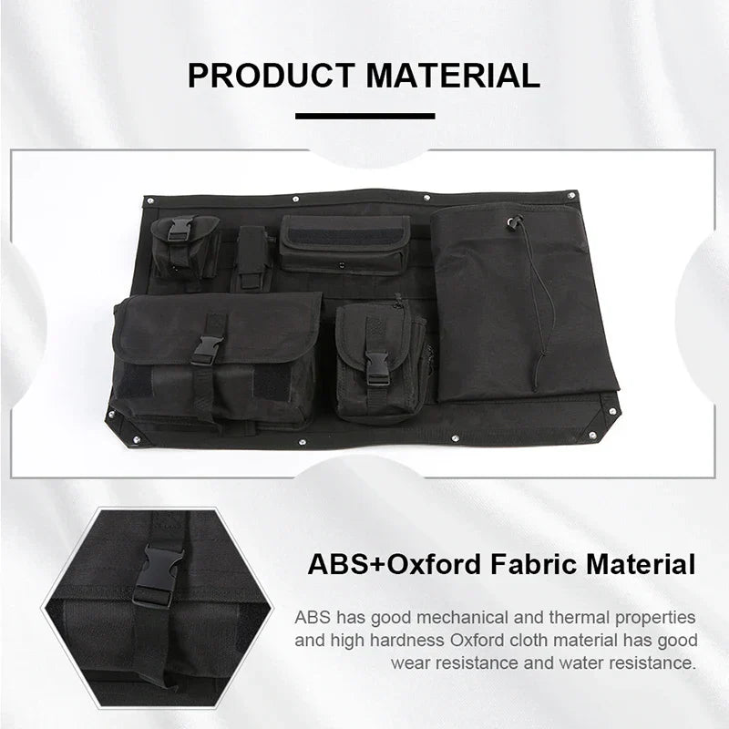 BAWA Multifunction Car Tailgate Storage Organizer Bag for