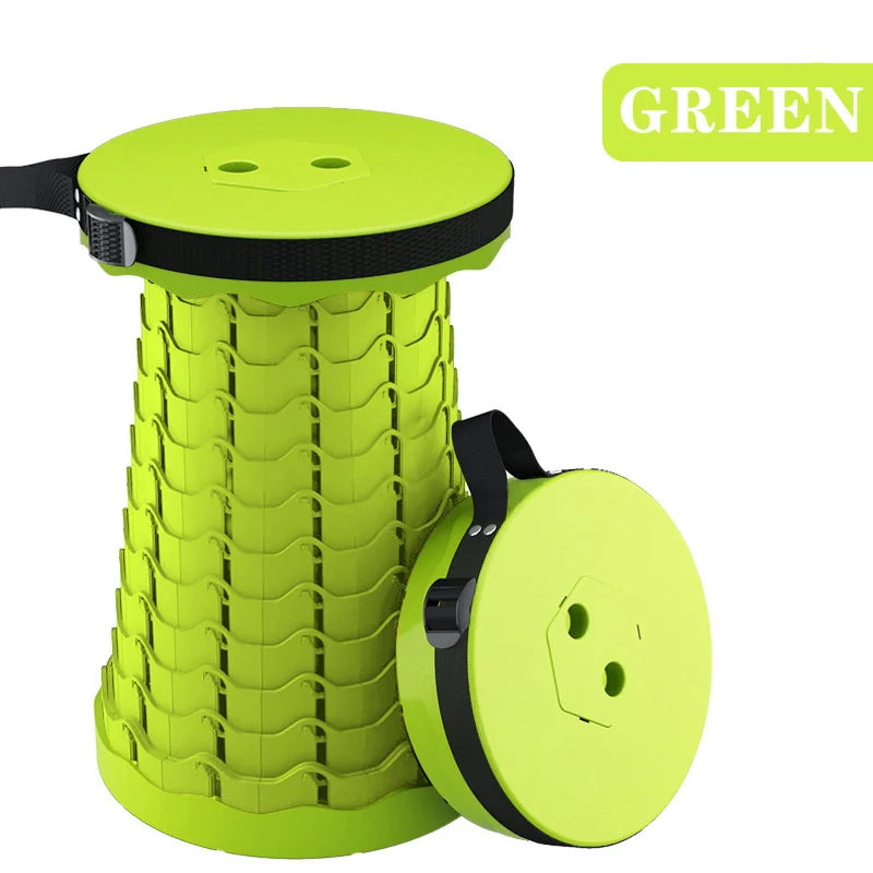 Portable Folding Camping Stools, Outdoor Telescopic Picnic Stools,