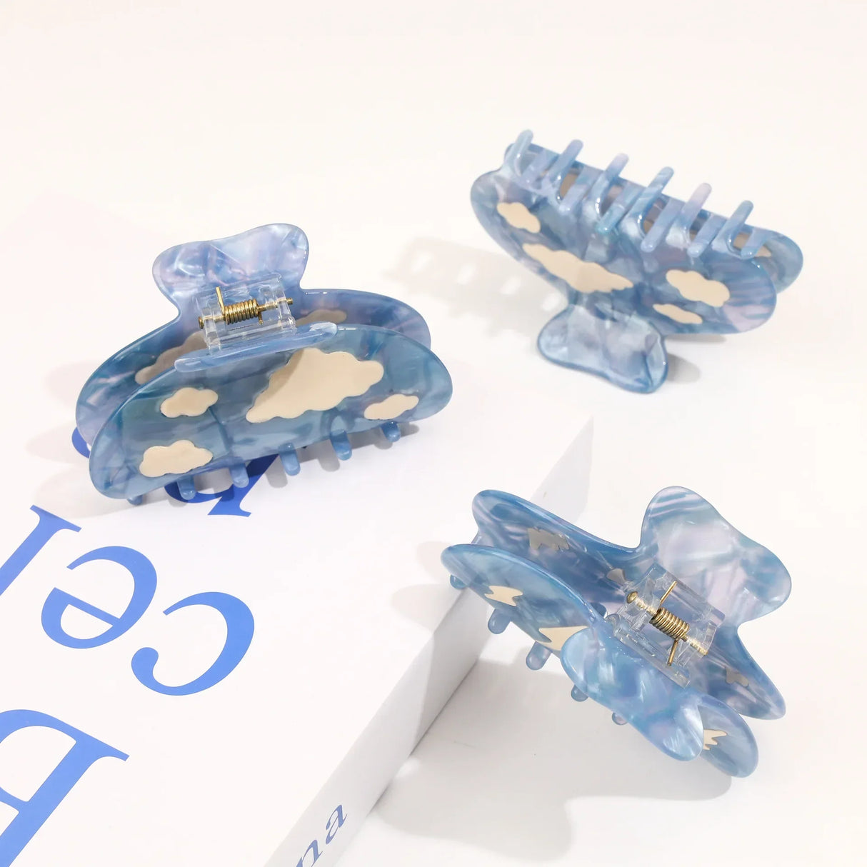 Muweordy Acetate Hair Clips Cartoon Hair Claw Clips