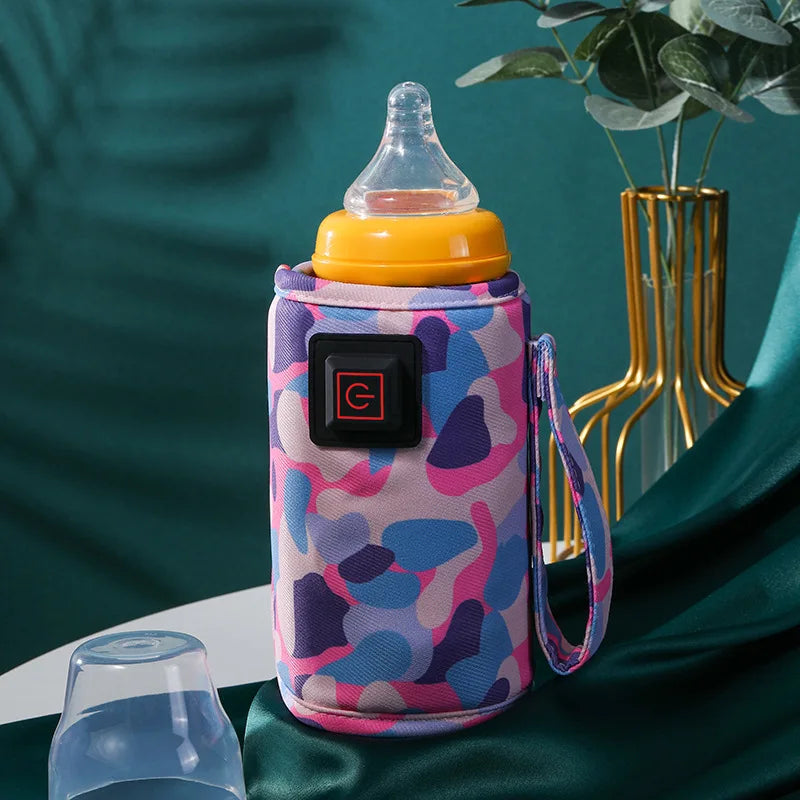 USB Milk Water Warmer Travel Stroller Insulated Bag