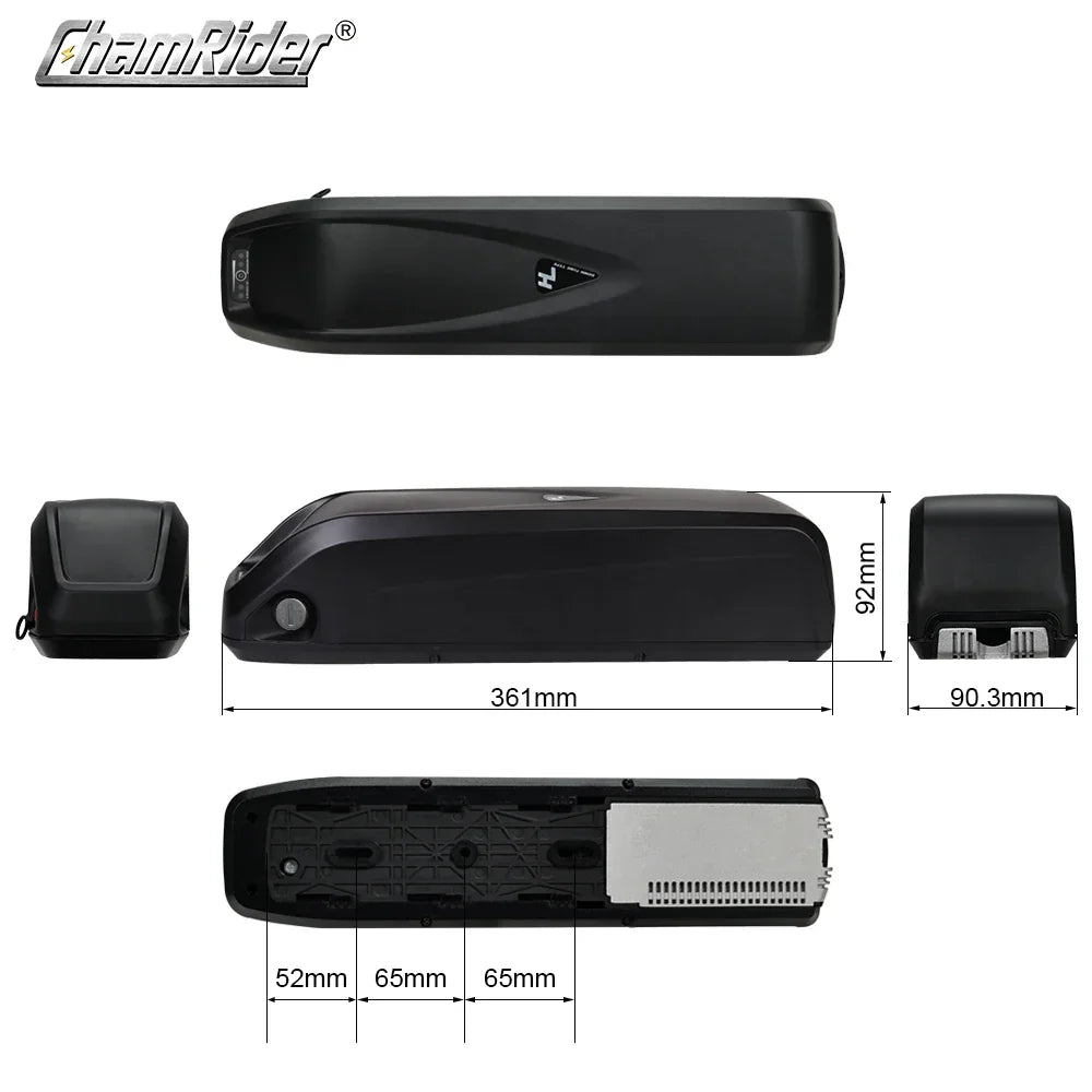ChamRider Hailong 1 Electric Bike Battery Box Down