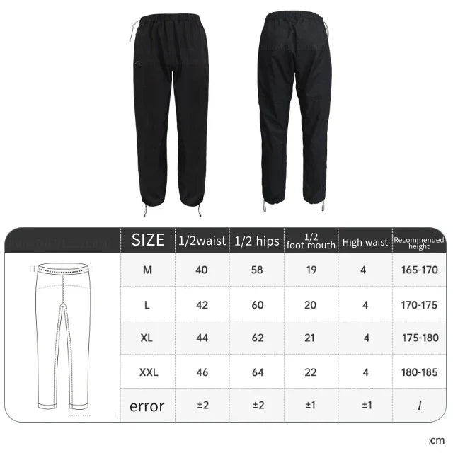 Naturehike 2024 Windproof Rainproof Pants Upgraded Men Outdoor